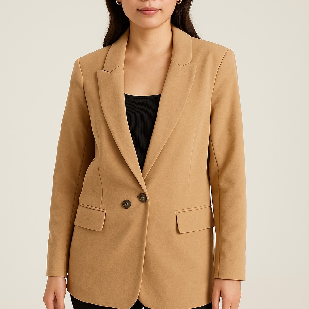 RDI Women's Camel Blazer